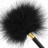 img_190221_32ff86485e0f3cf57b9ce7ab30c09c2d_1.png KINK - PLUMAS PARA COSQUILLAS METAL DORADO NEGRA 18 CM