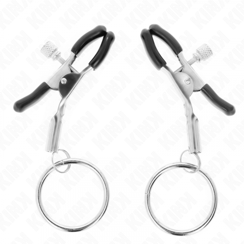 img_190230_5540b279db0dafbdeac0d973b2537339_1.png KINK - PINZAS PARA PEZONES CON ARO 6 CM