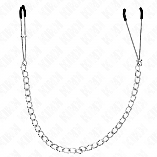 img_190242_b3bdd4814807feacc742591957778ebd_1.png KINK - PINZAS PARA PEZONES FINA CON CADENA GRUESA 30 CM