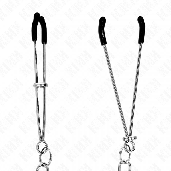 img_190243_48d4a5bb8d334eb50afa5f3ee5531fcd_1.png KINK - PINZAS PARA PEZONES FINA CON CADENA GRUESA 30 CM
