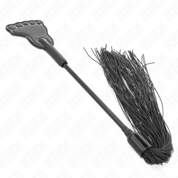 img_190280_56aebb147d54fb8345e74f1a66570b18_1.png KINK - PALA FORMA DE PIE CON LÁTIGO DE BORLA 31 CM