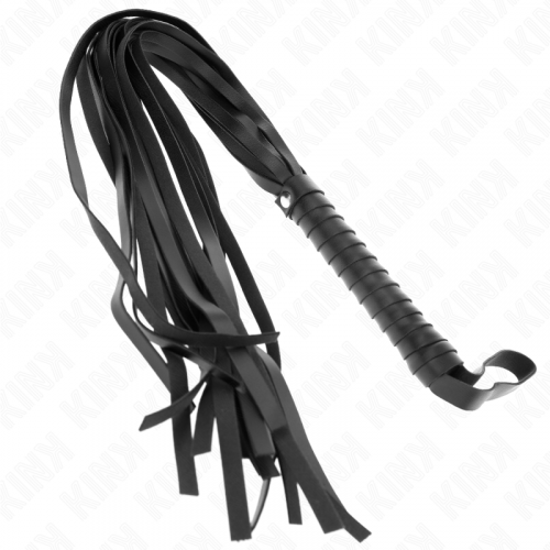 img_190374_53f90dd2885fb52c1511c2d4ba9827e1_1.png KINK - LÁTIGO DE COLA LARGA Y MANGO CORTO NEGRO 70 CM
