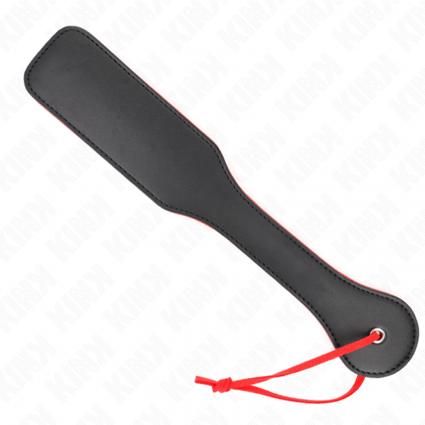 img_190403_8ddd4aa4616e39110f66d42ef4943d6c_1.png KINK - PALA DE DOS CARAS ROJO Y NEGRO 32 X 6 CM
