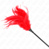 img_190432_d18dc2dce588ecccb3c27055f964af42_1.png KINK - PLUMAS MÚLTIPLES PARA COSQUILLAS ROJO 45 CM