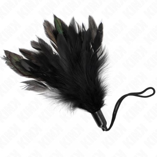 img_190454_4e5b9606f66582f567dc64f8c3b18224_1.png KINK - PLUMAS PARA COSQUILLAS CON MANGO DE CUERDA BASE DE PLÁSTICO 15 CM