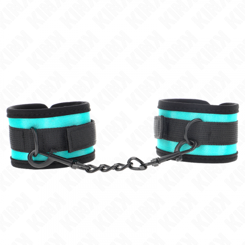 img_190512_50e1e3863a8239c4f57e1bc0a7db0502_1.png KINK - MUÑEQUERAS NEGRO-AZUL AJUSTABLE 18-32 CM X 5 CM