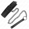 img_190787_74bfe18457bb43cff2add1722d4d9055_1.png KINK - COLLAR CON CORREA 78 CM BONDAGE DE NEOPRENO MODELO 1 AJUSTABLE 37.5 X 49.5 CM