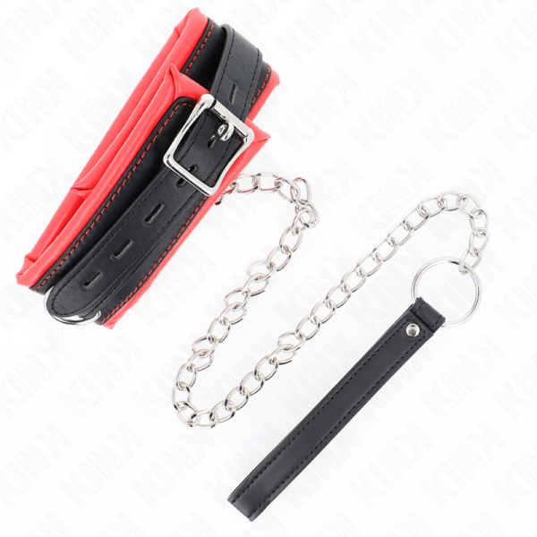 img_190797_5797e1cd2811bbd9a891933bc281e969_1.png KINK - COLLAR CON CORREA 65 CM PESADO MODELO 3 AJUSTABLE 36.5-50 CM