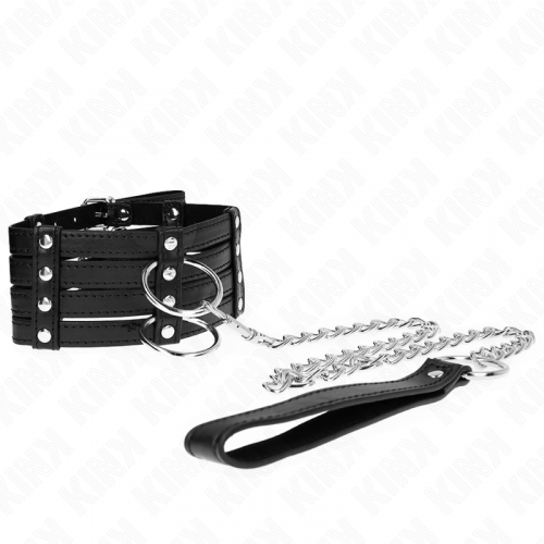 img_190807_5597ed4ef613399fb0a393173e2a0338_1.png KINK - COLLAR CON CORREA 65 CM ESTILO SUB AJUSTABLE 35-51 CM X 7 CM