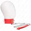 img_190814_ddaa23decddefdcdb2246f903e6cbae2_1.png KINK - COLLAR CON CORREA 65 CM CUELLO DE DIAMANTES ROJO AJUSTABLE 35-51 CM X 7 CM