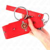 img_190817_f9bdaff6d3de992de6ed1df213cd93f3_1.png KINK - COLLAR CON CORREA 65 CM CUELLO DE DIAMANTES ROJO AJUSTABLE 35-51 CM X 7 CM