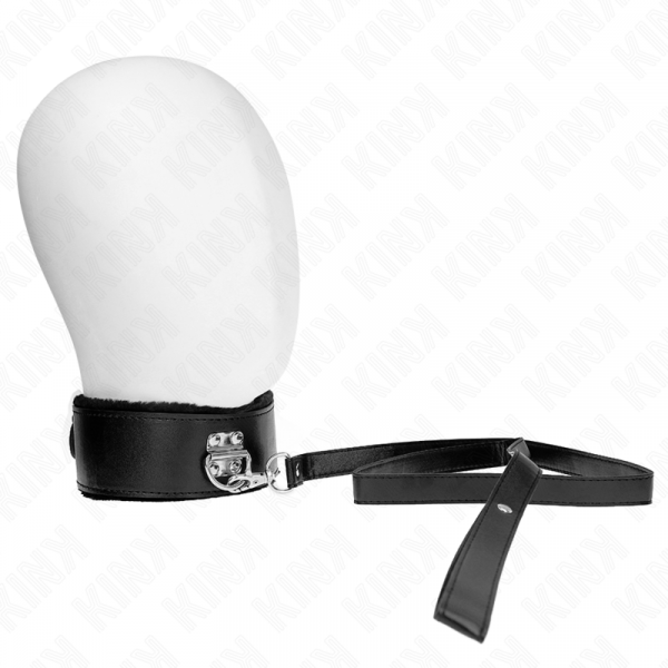 img_190824_f231ea203726ed70d7fe0f916d168ccd_1.png KINK - COLLAR CON CORREA 116 CM CON TACHUELAS PLATEADAS MODELO 4 NEGRO AJUSTABLE 40-48 CM X 6 CM