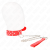 img_190850_d2cd5611d05b332db01a183ebfce50e5_1.png KINK - COLLAR CON CORREA 65 CM REMACHE ANILLA ROJO AJUSTABLE 36-50 CM X 3.8 CM