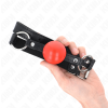 img_191355_5bea937378692a3803af5b15fe1c206e_1.png KINK - MORDAZA DE BOLA 4 CM TPE ROJO 60 x 2 CM