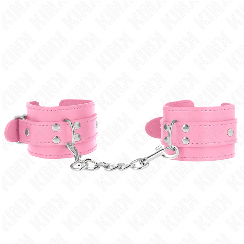img_191356_0245b9af3b4cb4e05af70cadbb9ec2f3_1.png KINK - MUÑEQUERAS SENCILLAS ROSA AJUSTABLE 20-23 CM X 5.5 CM