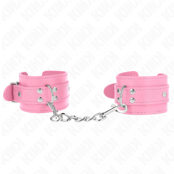 img_191356_0245b9af3b4cb4e05af70cadbb9ec2f3_1.png KINK - MUÑEQUERAS SENCILLAS ROSA AJUSTABLE 20-23 CM X 5.5 CM