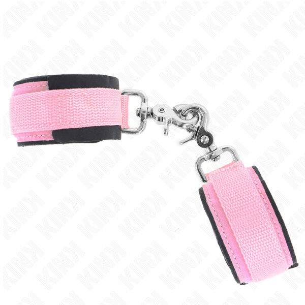 img_191367_3477c203653f25d4cda77e9158b9886c_1.png KINK - MUÑEQUERAS NEOPRENO AJUSTABLE ROSA AJUSTABLE 22-34 CM