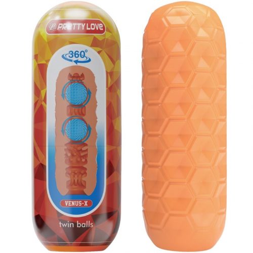 img_191464_444e370d36fc5b3396238d2f76cc53f3_1.jpg PRETTY LOVE - TWIN BALLS MASTURBADOR MASCULINO NARANJA