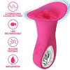 PRETTY LOVE - CLYDE VIBRADOR ORAL LENGUA VIBRADORA 12 VIBRACIONES ROSA