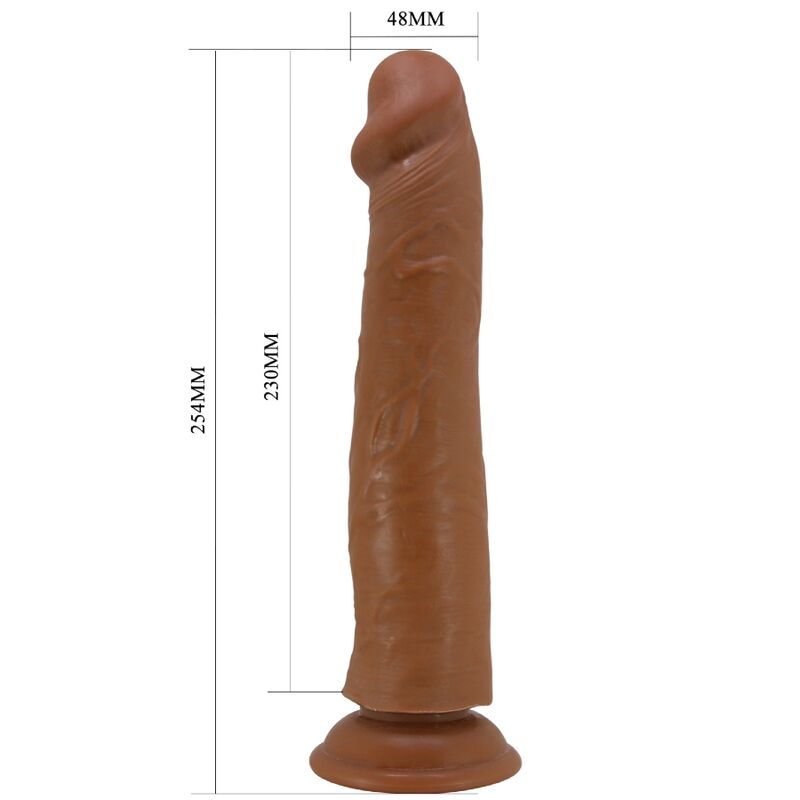 img_191881_cad0684d60333482fb090a77d4bc7a49_1.jpg PRETTY LOVE - SHARIFE REALISTIC DILDO 25 CM BROWN