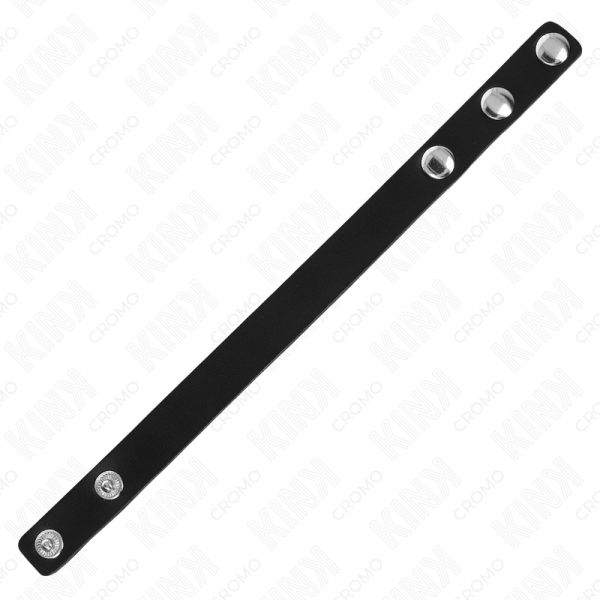 img_192875_0df43a9a7ed2a9a77f9c1f1a28081e5d_1.png KINK - ANILLO PENE CUERO CON CIERRE A PRESIÓN 21.5 X 1.5 CM