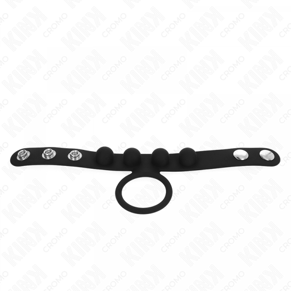 img_192889_6e0e38e7776c77f0589a57122d485269_1.png KINK - ANILLO PENE CUERO 3.5 CM CON CIERRE A PRESIÓN 23 X 2 CM