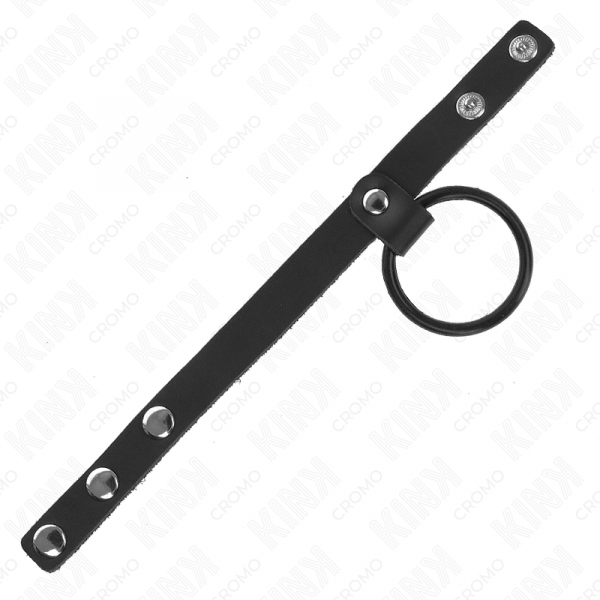 img_192970_bcc4ab225a796a35605e84508d581a04_1.png KINK - ANILLO PENE SILICONA 3.8 CM Y DIVISOR DE BOLAS CUERO 22 X 1.5 CM