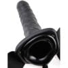 FETISH FANTASY SERIES - ARNÉS VIBRADOR HUECO 19 CM NEGRO