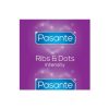 PASANTE - RIBS  DOTS PRESERVATIVOS INTENSITY 144 UNIDADES