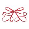 img_194228_37dabd96a5cbf6754bcc84f76ad45877_1.jpg SUBBLIME - 953706 ESPOSAS CON CINTURÓN BONDAGE ROJO TALLA ÚNICA