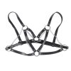 img_194232_2da9f80a494e47114f2d83a6725a4b6c_1.jpg SUBBLIME - 953713 CINTURÓN DE BONDAGE PUNK HEBILLA METAL NEGRO TALLA ÚNICA