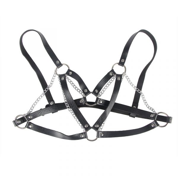 img_194232_2da9f80a494e47114f2d83a6725a4b6c_1.jpg SUBBLIME - 953713 CINTURÓN DE BONDAGE PUNK HEBILLA METAL NEGRO TALLA ÚNICA