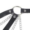 img_194236_1b80f25e459349c3754ff3ec2003ed8f_1.jpg SUBBLIME - 953713 CINTURÓN DE BONDAGE PUNK HEBILLA METAL NEGRO TALLA ÚNICA