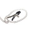 img_194241_0d8d9a59c6399a2ac0d53b0b13bc1e61_1.jpg SUBBLIME - 953720 PINZAS PARA EL PECHO CON CORREA DE CUERO BONDAGE NEGRO TALLA ÚNICA