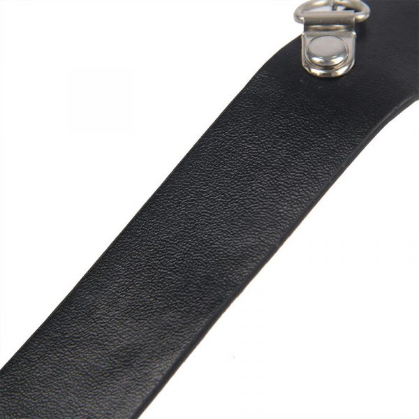 img_194242_80a8360f7a06b666d7f19aab4fcdecfa_1.jpg SUBBLIME - 953720 PINZAS PARA EL PECHO CON CORREA DE CUERO BONDAGE NEGRO TALLA ÚNICA