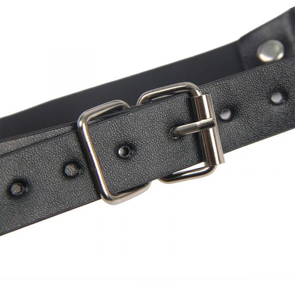 img_194247_a7fa4b22a3edd4cd621397ff4b0b4d6a_1.jpg SUBBLIME - 953720 PINZAS PARA EL PECHO CON CORREA DE CUERO BONDAGE NEGRO TALLA ÚNICA
