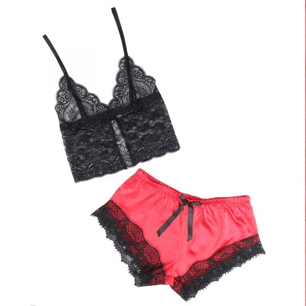 img_194525_0b210fc1150cfa3d2baf9c96c4783a49_1.jpg SUBBLIME - 953959 PIJAMA SEXY SATEN Y  ENCAJE NEGRO/ROJO S/M
