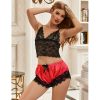 img_194531_bc1bdd3412e62ff2dc42053d15ee235f_1.jpg SUBBLIME - 953966 PIJAMA SEXY SATEN Y  ENCAJE NEGRO/ROJO L/XL