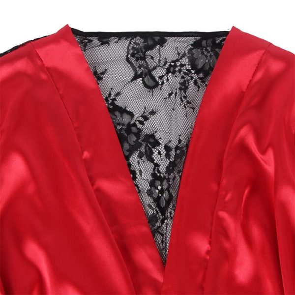 img_194621_b638683d5de948ffbe02f93b2dfe1a03_1.jpg SUBBLIME - 954024 CAMISON DE ENCAJE ESPALDA TRANSPARENTE + TANGA ROJO/NEGRO L/XL