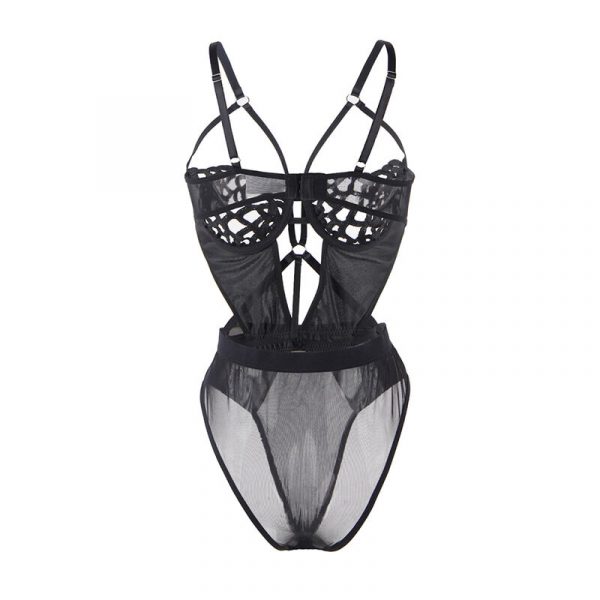 img_194659_03ee7cdc10e7d72e8393130419fd81c2_1.jpg SUBBLIME - 954055 BODY SEXY DE ENCAJE NEGRO S/M