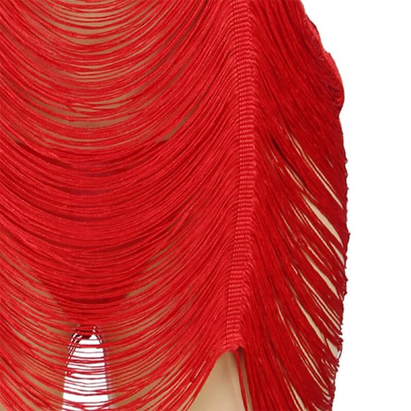 img_194881_163ab0b2f4d3128fd581dd7f7323cc48_1.jpg SUBBLIME - 954253 VESTIDO DE FLECOS + TANGA ROJO L/XL