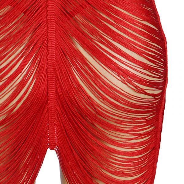 img_194882_a28863498bb9e24476785cc7b1c2435e_1.jpg SUBBLIME - 954253 VESTIDO DE FLECOS + TANGA ROJO L/XL