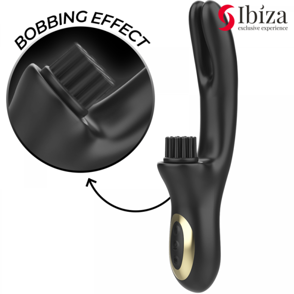 img_195433_e54b7b3990b008d63dc94e221bc57a7e_1.png IBIZA - VIBRADOR HI-TECH RABITT BRUSHING MULTI CELDAS CLITORIALES Y DOBLE WAVE