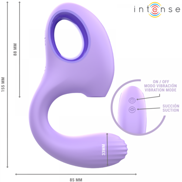 img_195448_67d50094e902f524574ca6dfb613deb6_1.png INTENSE - BAXTER VIBRADOR  ESTIMULADOR VIOLETA