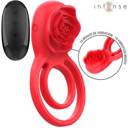img_195479_330b6b565984ea0af6307654990423f1_1.png INTENSE - GAIL ROSA ESTIMULADORA 10 VIBRACIONES ROJO CONTROL REMOTO