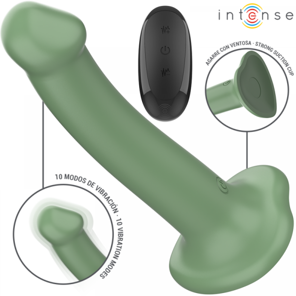 img_195505_f3f986706096161407bcbd7c142c0979_1.png INTENSE - BECCA VIBRADOR CON VENTOSA 10 VIBRACIONES VERDE CONTROL REMOTO