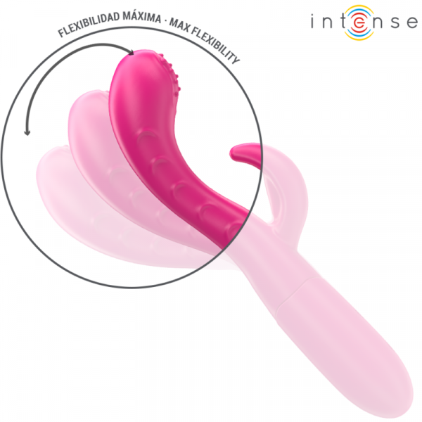 img_195678_e3937fb634467fca82ce35b0a042d0e4_1.png INTENSE - AMARA VIBRADOR CON LENGUA ESTIMULADORA 10 VIBRACIONES ROSA