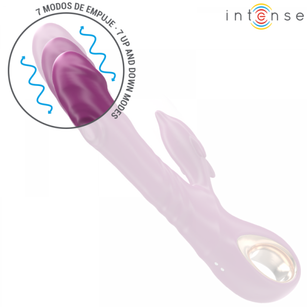 img_195725_ad1372690021d83be3fffc9b48eda01d_1.png INTENSE - HALLE VIBRADOR MULTIFUNCIÓN CON LENGUA ESTIMULADORA EN FORMA DE DELFÍN MORADO