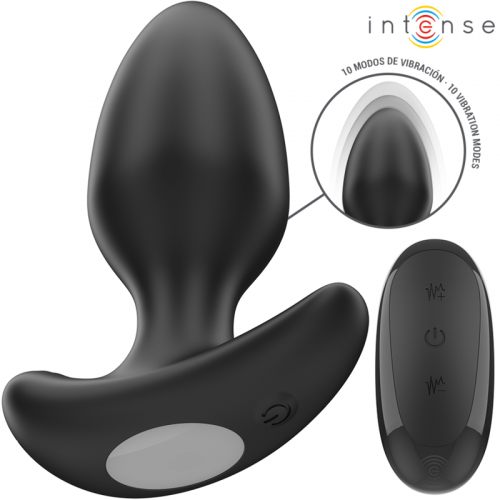 img_196252_f84875b7fa0dc38b344e480513fea4b2_1.png INTENSE - JOEY PLUG ANAL 10 VIBRACIONES NEGRO CONTROL REMOTO