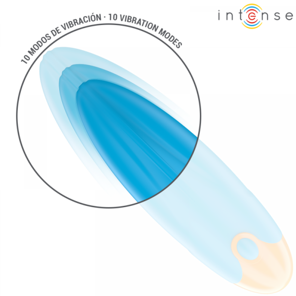 img_196279_0e79ba34142192eb05e684d4606cab5e_1.png INTENSE - MIKE BALA VIBRADORA 10 VIBRACIONES AZUL